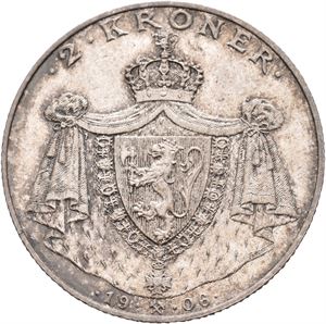 Norge, Haakon VII, 2 kroner 1906