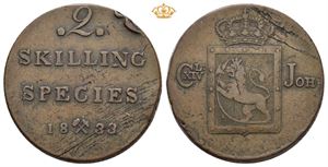 2 Skilling 1833