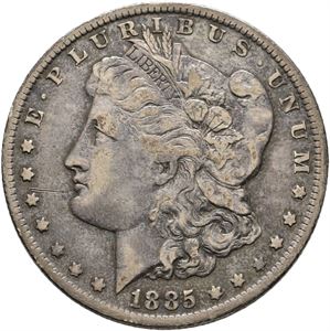 Morgan Dollar 1885 O
