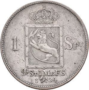 Carl XIV Johan, speciedaler 1834