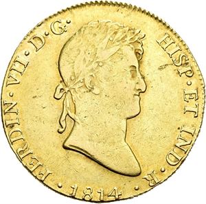 Ferdinand VII, 8 escudos 1814
