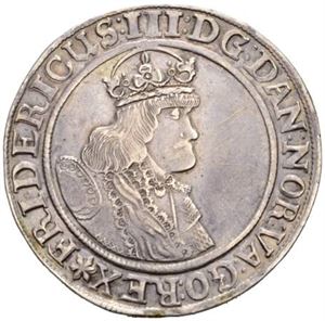 Speciedaler 1650. Riper på advers/scratches on obverse. S.18.