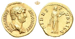 Hadrian, AD 117-138. AV aureus (7,34 g)