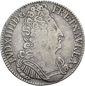 Ludvig XIV, ecu 1709 A