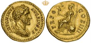 AV Aureus, circa AD 147