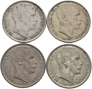 1 krone 1913, 1915x2 og 1917