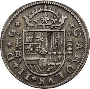 Carl II, 4 reales 1685. Segovia