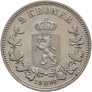 2 kroner 1900