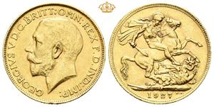 George V, sovereign 1927 SA