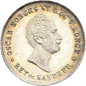 OSCAR I 1844-1859 12 skilling 1845