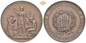 Den Almindelige Norske Landsutstilling i Skien 1891. Bronse 50 mm