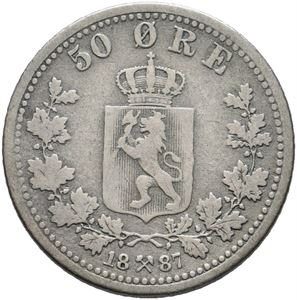 50 øre 1887