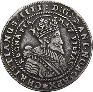 CHRISTIAN IV 1588-1648. Speciedaler 1641. S.4