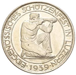5 francs 1939. Luzern