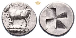 BITHYNIA, Kalchedon. Circa 340-320 BC. AR siglos (5,30 g). Persic standard