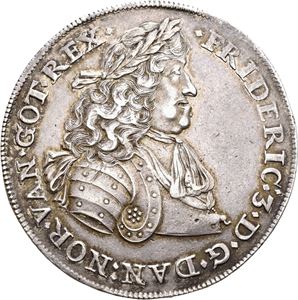FREDERIK III 1648-1670 Speciedaler 1666. S.19