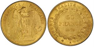 50 francs 1878 A