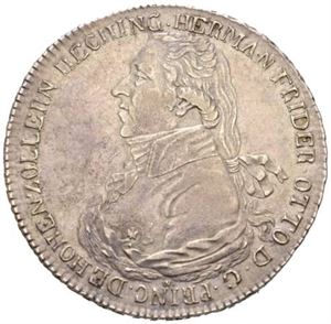 Hohenzollern-Hechingen, Hermann Friedrich Otto,, taler 1804