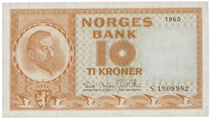 10 kr 1960