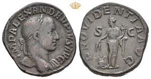 Severus Alexander, AD 222-235. Æ sestertius (18,92 g)