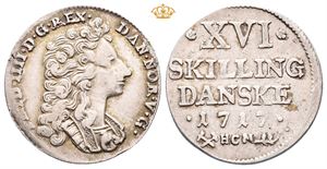 Norway. 1 mark 1717. S.1