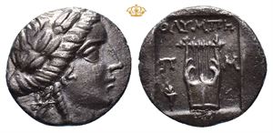 LYCIA, Olympos. Circa 84-77 BC. AR drachm (2,02 g)