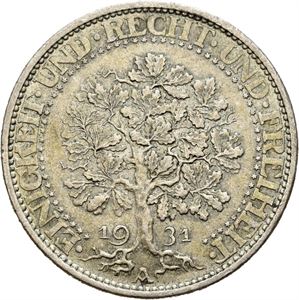 5 reichsmark 1931 A