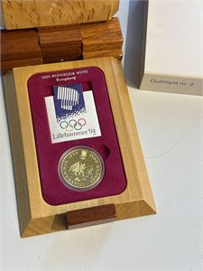 1500 kroner Lillehammer, gullmynt nr 2