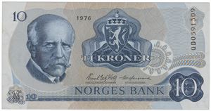 10 kroner 1976 QD