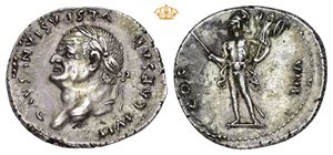 AR Denarius 77-78 AD