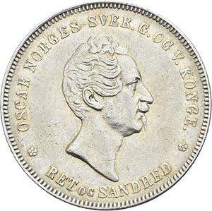 OSCAR I 1844-1859 Speciedaler 1857