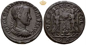 PISIDIA, Antiochia. Gordian III. AD 238-244. Æ 33 mm (26,51 g).