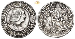 Piefort / Double Testone - Exceptionally rare