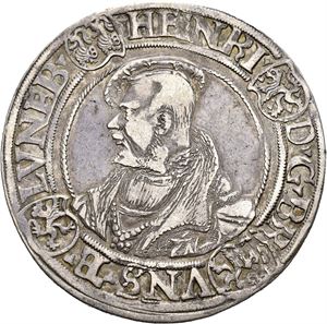 Heinrich d.y., taler 1549, Riechenberg