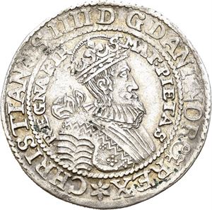 Christian IV 1588-1648. 1/2 speciedaler 1633. RR. S.4