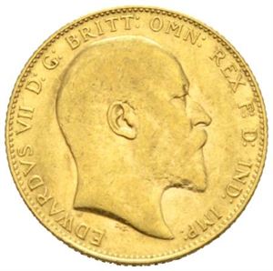 Edward VII, sovereign 1909.