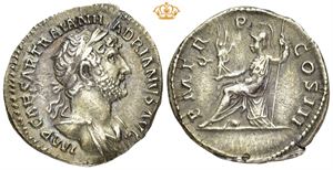 AR Denarius, AD 121-123