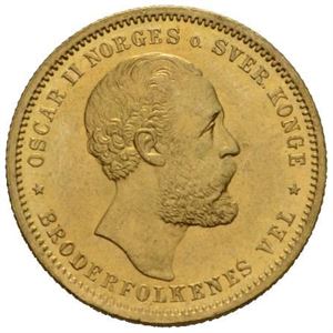 20 kroner/5 species 1875