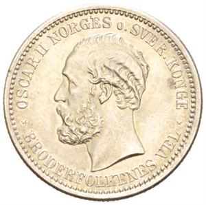 1 krone 1890. Ex. Oslo Mynthandel a/s nr.47 5/5-2001 nr.409
