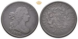 1/2 cent 1806