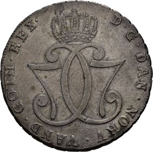 CHRISTIAN VII 1766-1808. Speciedaler 1779. S.1