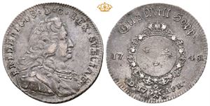 1/4 riksdaler 1748