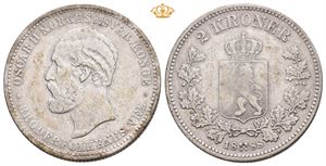 2 kroner 1888