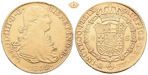 Mexico. Carl IV, 8 escudos 1802. Mexico City