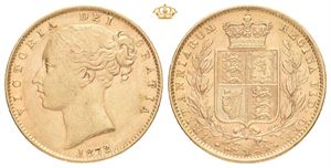 Victoria, sovereign 1872