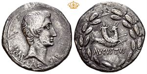 IONIA, Ephesus. Augustus. 27 BC - AD 14. AR cistophorus (11,44 g).