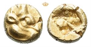 IONIA. Phokaia. Circa 625/00 BC. EL hemihekte - 1/12 Stater (1,22 g)