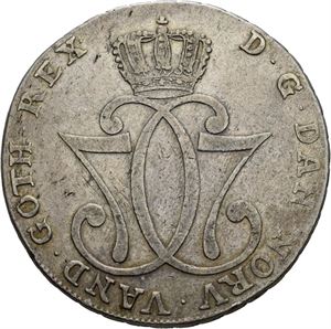 CHRISTIAN VII 1766-1808. Speciedaler 1776. S.3