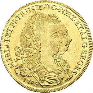 Maria & Pedro, 4 escudos 1785