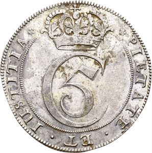 CHRISTIAN V 1670-1699, CHRISTIANIA 4 mark 1671. S.32